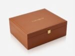 Leatherite Gift Box LUCARIS Pavilion Gleam Double Rock 350 ml, Premium Crystal Lead Free Glasses, Set of 6 - Image 4