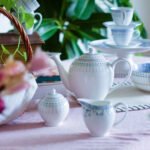 The Wishing Chair Tea Set, 15 pieces, 6 Cup 6 Saucer 1 Milk Pot 1 Sugar Pot 1 Tea Pot, River - Image 4