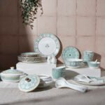 India Circus Regal Romance Dinner Set - 40 Pieces