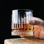 Staklo Diamond Cut Ripped Whiskey Glasses,  340 ml, Set of 6 - Image 2