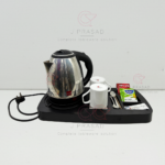 Premium Hospitality ABS Plastic Kettle Tray, Ideal for Rooms, Single piece, TS-2