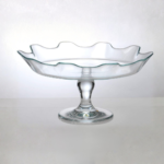 Pasabahce Footed Service Plate for gatherings / Patisserie Service Glass Plate Cake Server , Single Piece - Image 3