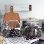 500ml Glass Storage Jars with Clip Top Lid, Round Food Canisters with Airtight Lid - Image 3