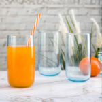 Pasabahce Iconic Blue Transparent Glass, 365 ml, Set of 6