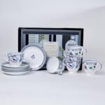 The Wishing Chair Cup Saucer Set, Indigo Chintz, 180 ml (SET OF 12 PIECES I.E. 6 CUPS + 6 SAUCER) - Image 3