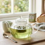 Borosilicate Glass Kettle with Built-In Strainer (1000ml) , Single Piece - Image 3