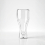 Double Wall Inverted Beer Bottle Glass, Insulated Wall Glass for Cold beverages including beer, juice, mocktails, 265 ml, Single Piece - Image 3