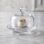 Premium Glass Mini Cake Dome & Cloche, Glass Mini Candy Dome, Single Piece - Image 2